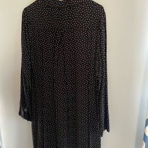 Old navy polka dot shirt dress